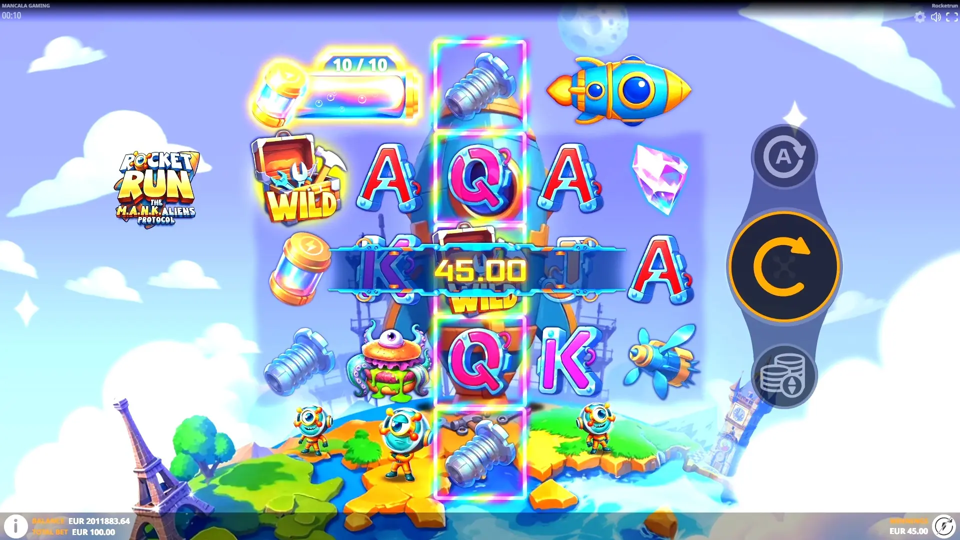 Rocketrun The M.A.N.K. Aliens Protocol